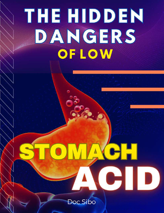 "The Hidden Dangers of Low Stomach Acid." A must read ebook